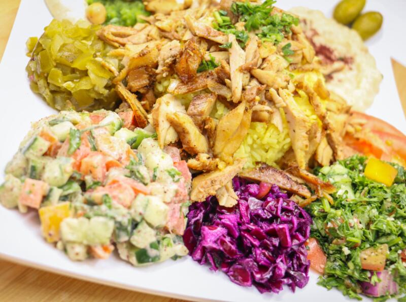 Chicken Shawarma Plate
