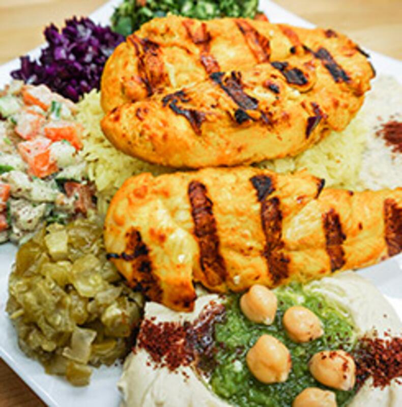 Chicken Kabob Plate