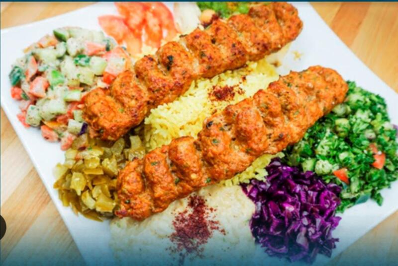 Kufta Kabob Plate