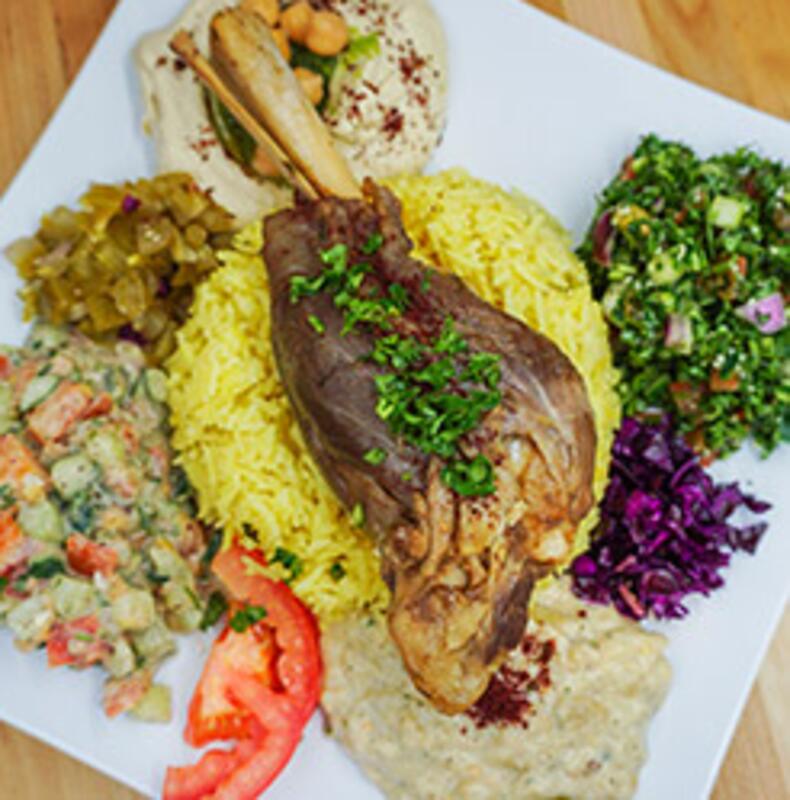 Lamb Shank Plate